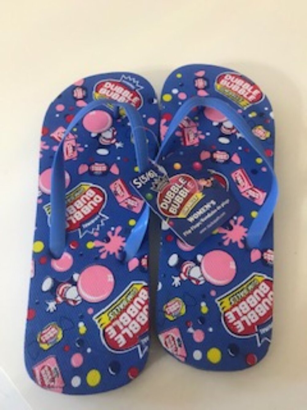 WHAT FUN - Brand New Dubble Bubble Flip Flops